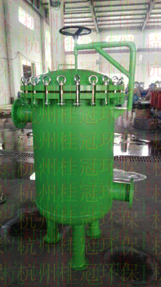 水处理系列、过滤器系列-碳钢防腐袋式过滤器